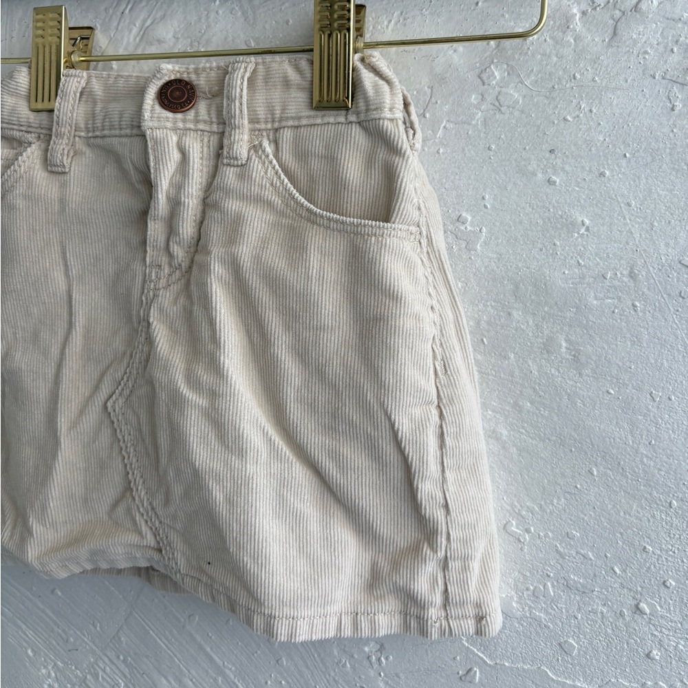 Old navy corduroy 3T adjustable waist skirt - Picture 2 of 5